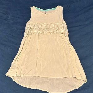 Xhilaration, cream tank top, size XS